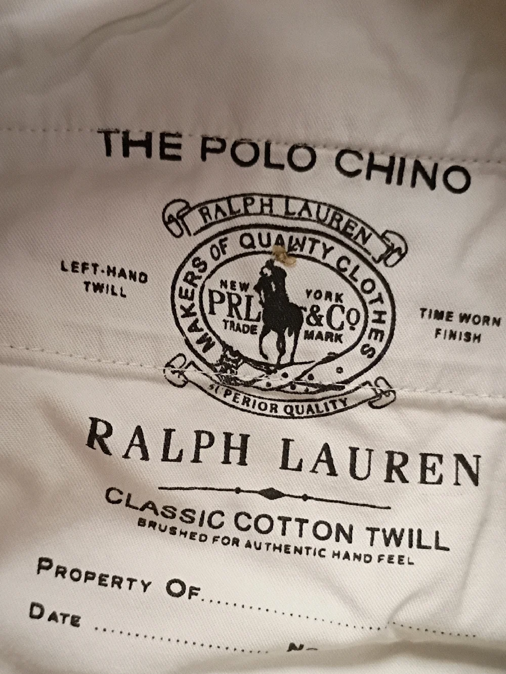 Polo Ralph Lauren Men's 40x34 Chino Pants Light Beige Classic Fit Relaxed